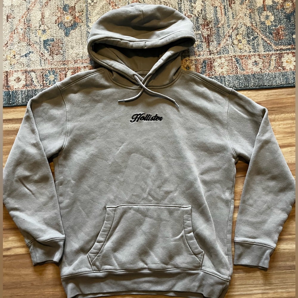 Gray Hollister Hoodie